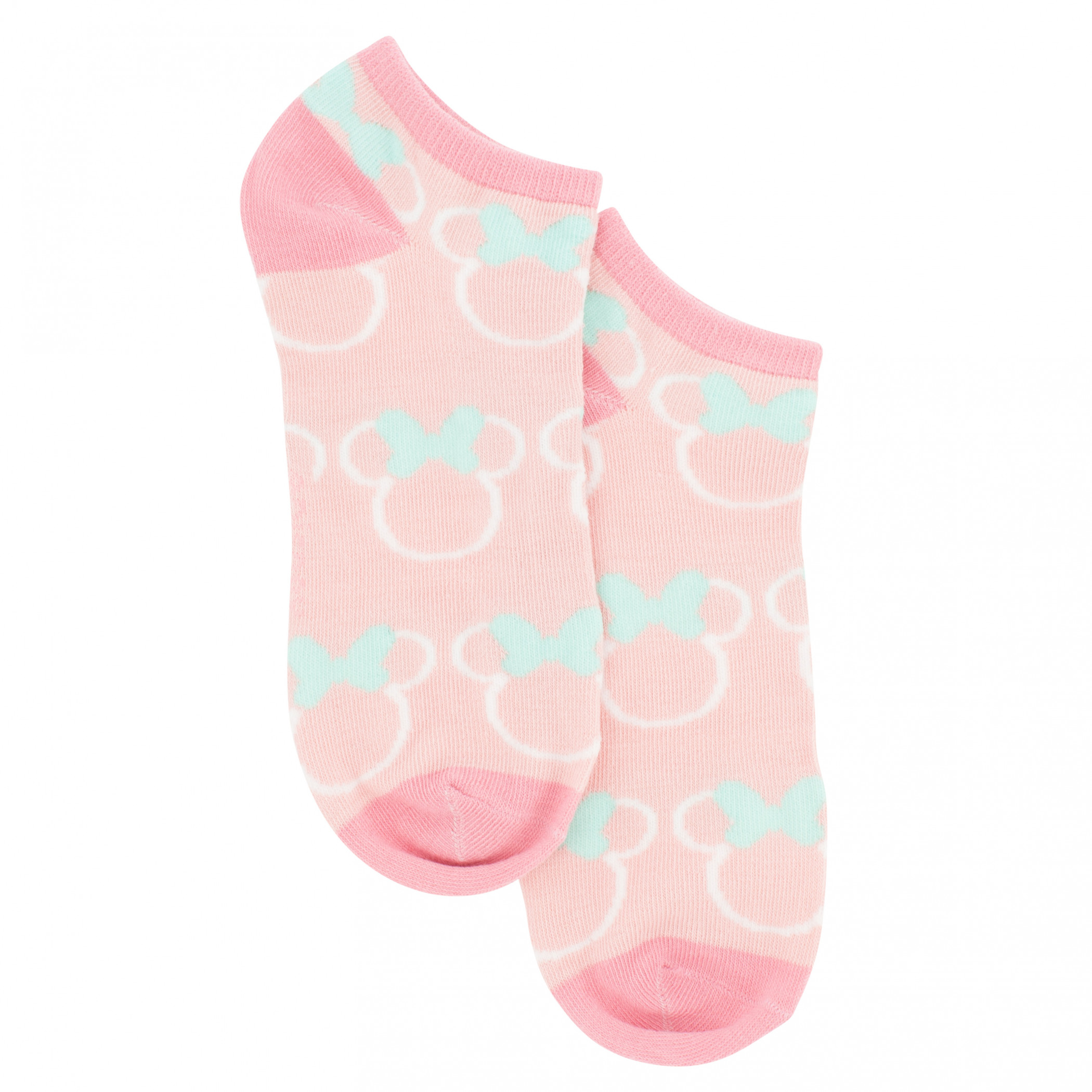 Minnie Mouse Pastel Icons Women's Ankle Socks 6-Pair Pack